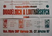 Hradec Králové, Krajské kulturní středisko, Impuls, Vysoké Mýto, KP dětských divadelních a loutkářských souborů, 1987
