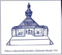 Miletín, Muzeum 1/14, Železný Brod, rekonstrukce jeviště pro pašijové hry, 1791