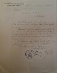 Litomyšl, Jednota divadelních ochotníků, Korespondence