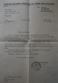 Přibyslav, Sluníčko, Kronika školní družiny, 1981 - 1988