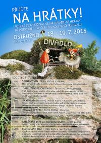 Ostružno, NA HRÁTKY, plakát přehlídky, 2015
