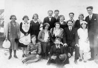 Třebýcina, ochotníci, nedatováno