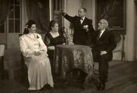 Praha-Kobylisy, Lidové divadlo, Nečekaný host, 1946