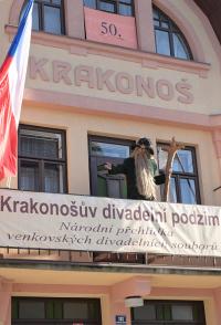 Vysoké nad Jizerou, CP KDP 2019, zahájení přehlídky