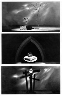 LD Sokola Libeň: Tři scénické výjevy z inscenace Pomněnek,1939.