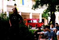 Písek, minidílna jevištního šermu, CP Šrámkův Písek 2021