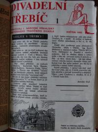 Třebíč, Dramatický klub, Divadelní Třebíč, 1992