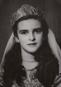 Bílá Třemešná, školní soubor, Jiří Beneš: Pohádka o Honzovi a princezně Zlatovlásce, 1958