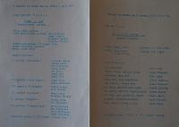 Sezemice, Spolek divadelních ochotníků, plakáty