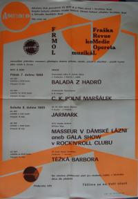 Havlíčkův Brod, Frmol - plakát, 1989