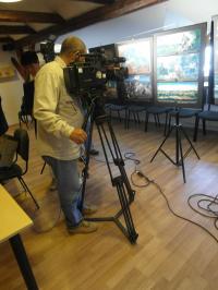 Miletín, Malované opony, výstava, natáčení rež. Hojtaš 2011