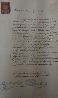 Káranice, Hasiči, Ze zápasů - Sluha pánem, 1903