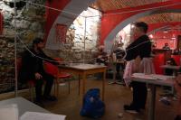 Praha, Just Monkyes, Hamlet (aneb Lehrstück), KP Popad 2021