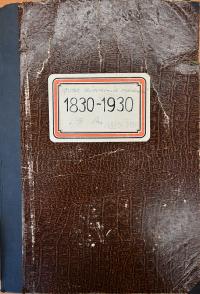 Nová Paka, SDO, Kniha představení a plakátů, 1830 - 1930