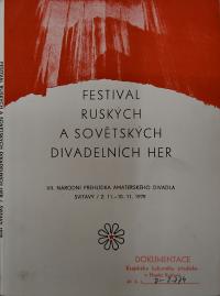 Hradec Králové, Krajské kulturní středisko, Impuls, Svitavy, Národní přehlídka ruských a sovětských divadelních her, 1979