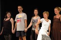 Hronov, předváděčka dílny T jako Tanec Lenky Jíšové, CP Jiráskův Hronov 2015