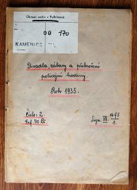 Kamenice nad Lipou, Okresní úřad, Divadla, zábavy a překročení policejní hodiny, 1935