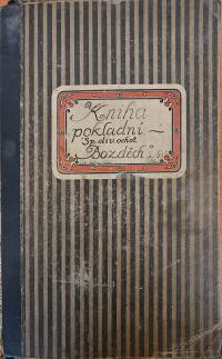 Libáň, Bozděch, Kniha pokladní, 1925 - 1942