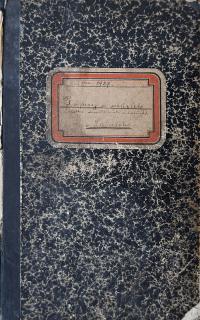 Lučice, Spolek divadelních ochotníků, Kniha protokolů, 1926 - 1939