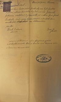 Bošov, Hasiči, Jedenácté přikázání, 1923