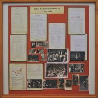 Lysá nad Labem, výstava DIVADLO JE PODIVUHODNÁ VĚC..., výstavní panel, 2018