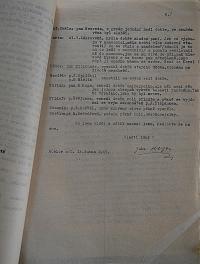 Rosice nad Labem, Štolba, Korespondence souboru