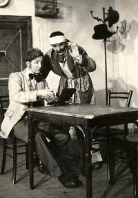 Praha-Kobylisy, Lidové divadlo, Podskalák, 1949