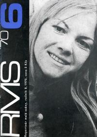 Repertoár malé scény, titulní strana, 1970/6