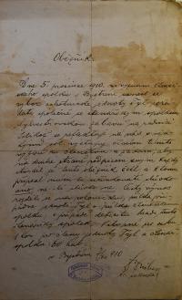 Bystré, Ochotnická  jednota Tyl, Oběžník