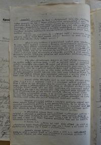 Pardubice, Spolek divadelních ochotníků, Kniha zápisů, 1924 - 1930