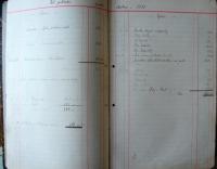 Třebíč, Palacký, Pokladní kniha, 1930 - 1950