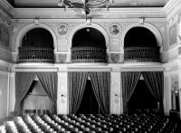 Sál nové radnice, ve kterém hráli ochotníci od 1905