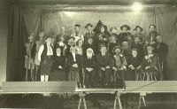 Kamenice nad Lipou, Ochotníci, neurčená inscenace, účinkující na jevišti, s. a.