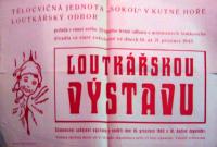 Kutná Hora, Sokol, Loutkářská výstava - plakát, 1945