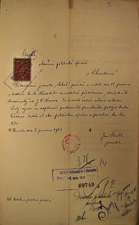 Horní Bradlo, Sokol, Mučedník brixenský, 1921