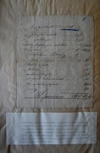 Černilov, Ochotnické divadlo, Album dokumentů, 1870-1898