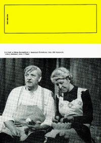 Amatérská scéna, zadní strana obálky, 1992/9