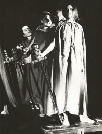 Třeboň, PEKUF, Píseň o lásce a smrti korneta Kryštofa Rilka, NP Loutkářská Chrudim 1989