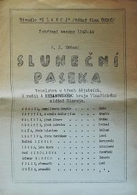 Brno, Slavoj, Sluneční paseka - plakát, 1943