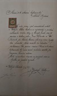 Velké Hlušice, SDO, Zábavný večírek, 1917