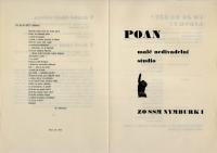 Nymburk, POAN, Co je to žít? Lidsky!, 1974