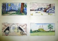 Kutná Hora, Sokol, Návrhy scén I.,  Začarovaný les, 1922