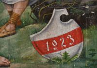 Javornice, SDO Tyl, opona Múzy, autor Josef Dvořák, 1923