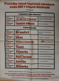 Nový Bydžov, Jirásek, Plakáty