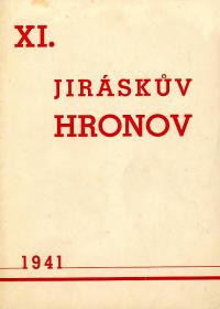 Hronov, NP 11. Jiráskův Hronov, programová brožura, 1941