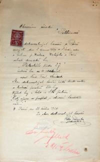 Pošná, Hasiči, Palackého třída 27, 1929