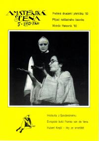 Amatérská scéna, titulní strana, 1993/5