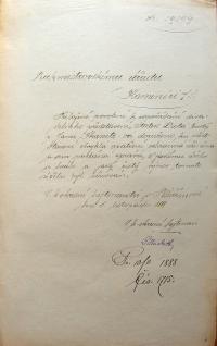 Kamenice nad Lipou, Statek Lhota, 1888