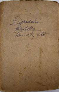 Jičín, Tyl, Divadelní kronika, 1919 - 1934