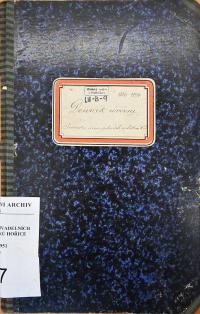 Hořice, JDO, Denník úvěrní, 1886 - 1894